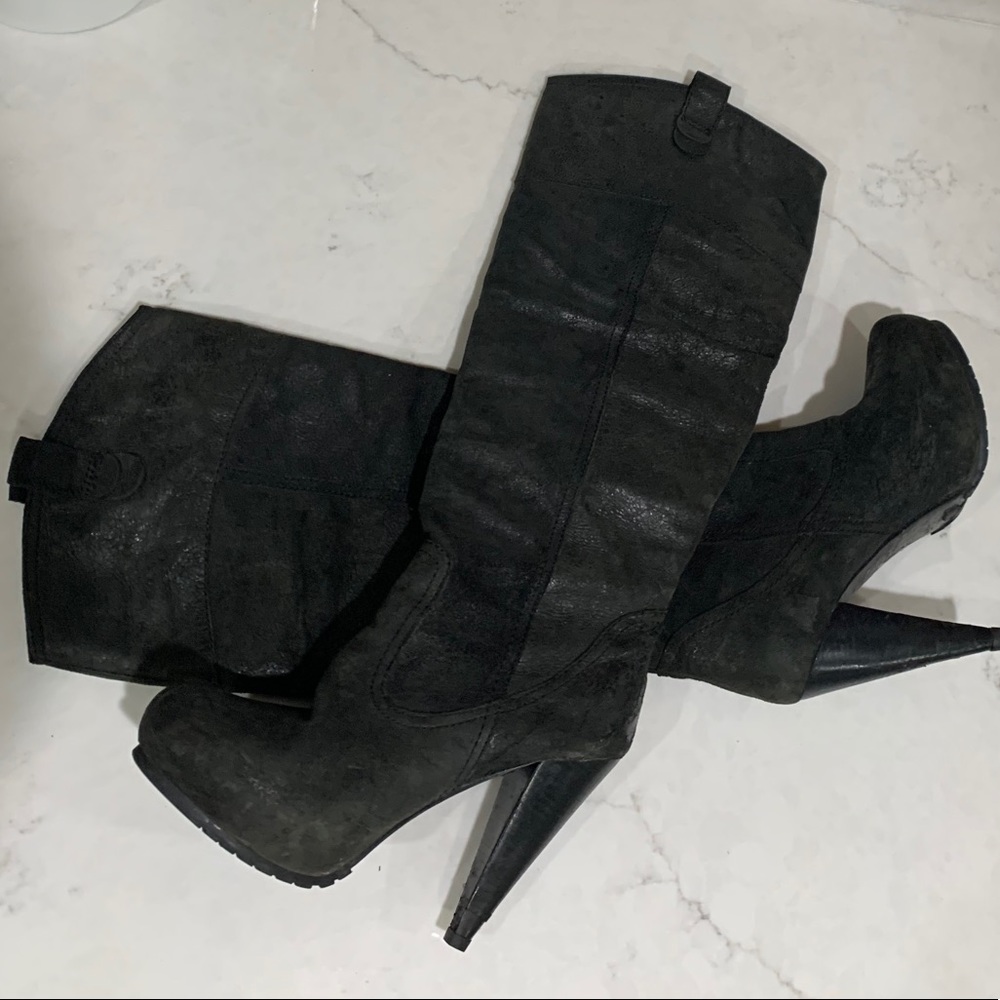 Jessica Simpson knee-high boots